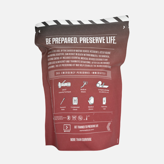 Kit Di Pronto Soccorso Per Il Controllo Del Sanguinamento Medico - Foto 8